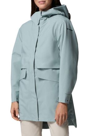 Columbia AmazeRain 3L Shell Jacket in Crushed Blue at Nordstrom, Size Xx-Large