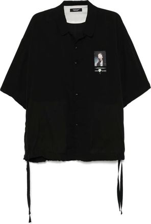 Undercover Camicia con stampa grafica - Nero