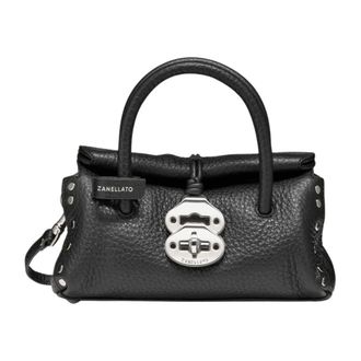 Zanellato Dames, Tassen, Zwart, Maat: ONE Size Zijde