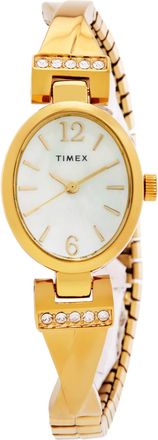 Timex Dress Quartz White Dial Ladies Watch TW2U70000