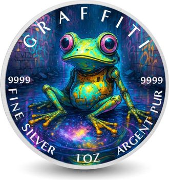 OEM Moneda De Plata Fina De 1 Oz Del Pintor Del Portal Del Corcel C&oacute;smico