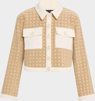 Veronica Beard Zariah Cropped Cardigan