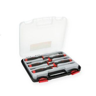 Hanger Set Spro Malet&iacute;n 5 Cinceles Para Madera Acero 60 Crv