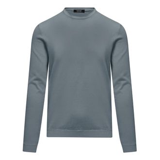 Bomboogie Basic Crew Neck - Knitwear - Hombre - Azul - 2XL