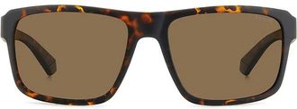 Polaroid Brown Square Mens Sunglasses PLD 2158/S 0HGC/SP 58