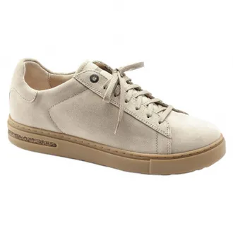 Birkenstock Womens Bend Suede Sneakers In Sandcastle