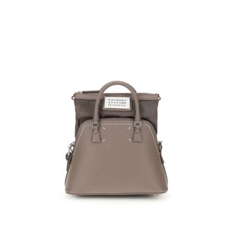 Maison Margiela Beige Kalfskleren Bos Taurus Handtas