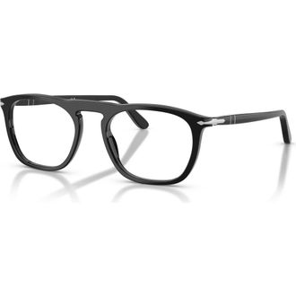 Persol 51mm Square optical glasses in Black at Nordstrom