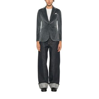 Circolo 1901 Dames, Jassen, Blauw, Maat: XS Zijde
