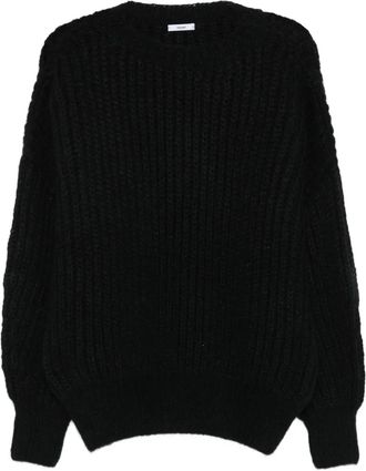 Maiami Maglione con maniche a palloncino - Nero