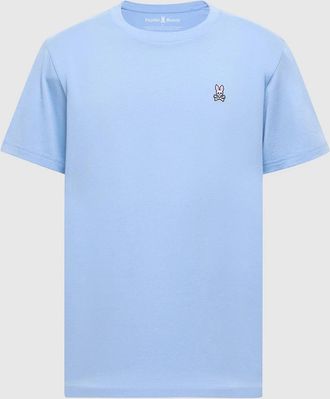 Psycho Bunny Mens Classic Crew Neck Tee 472 SERENITY / XXXL