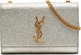 Saint Laurent Pre-owned Saint Laurent Small Metallic Calfskin Classic Monogram Kate Crossbody Ladies K1JCNAJ698LMDXJ3
