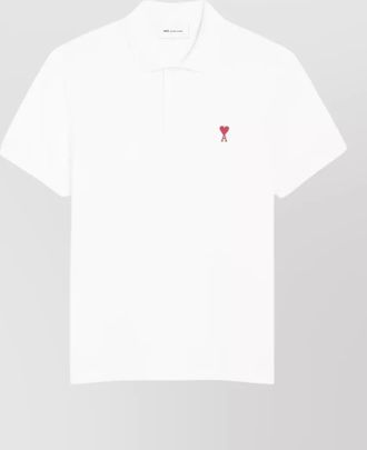 Ami ami de coeur signature polo shirt