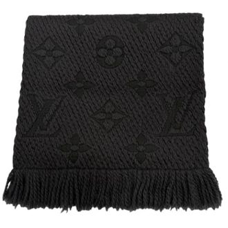 Louis Vuitton Pre-owned Stole - Heren - Pre-owned - Zwart - Maat: ONE Size Zijde