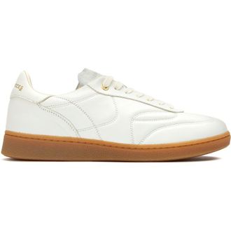 Filling Pieces Mens Sprinter Fusquilt Trainers - White Leather - Size UK 10