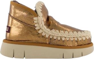 Mou Bronze Eskimo Bounce Sneaker - Dames - Winterlaarzen - Beige - 39 EU - Schoenen