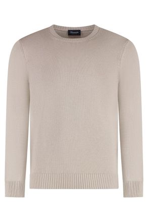 Drumohr Cotton Crew-Neck Sweater