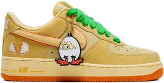 Nike x GOAT Division St. Sneakers Air Force 1 Low Ducks of a Feather Egg or Duck - Giallo
