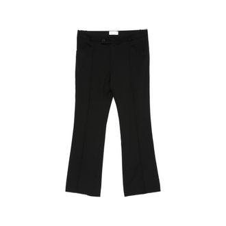 Ernest W. Baker Pressed-crease Flared Trousers