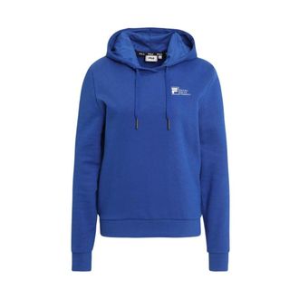 Fila Hoodies & sweatvesten, Dames, Blauw, M, Katoen, Surf The Web Sweatshirt