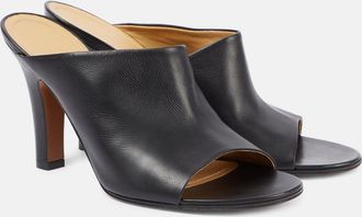 The Row Mules Signum 90 in pelle