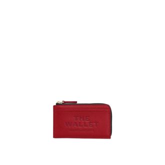 Marc Jacobs The Top Zip Multi Wallet - female - Marc Jacobs - Wallets & Cardholders - Red - ONE SIZE - Accessories