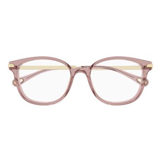 Chlo&eacute; Glasses, female, Pink, Size: 53 MM Ch0359O Optical Frame