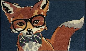 The Rug Market Dapper Fox 30x48in Doormat