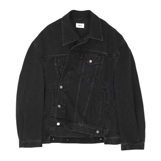 Haikure Denim Jackets, female, Black, Size: S Janet Jacket