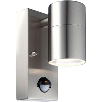 Trade Shop Trade Shop - Aplique Cuerpo Aluminio Con Sensor De Movimiento Gu10 Ip44