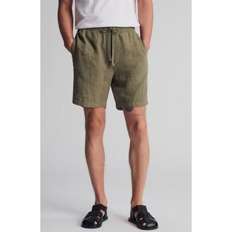 Mavi Drawstring Linen Shorts in Kalamata at Nordstrom Rack, Size Xx-Large