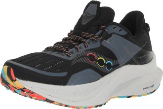 Saucony Womens Tempus Running Shoe, Night Vizion, 6