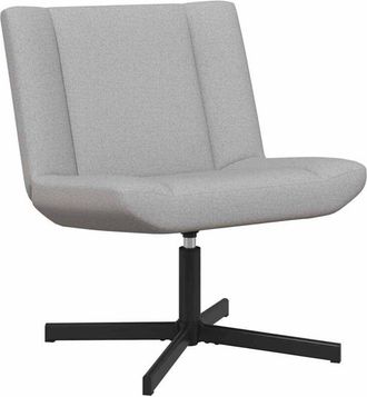 vidaXL Vidaxl - Silla Giratoria Gris Nube 63 X 75 X 76 Cm Tela