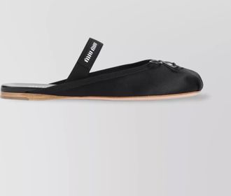 Miu Miu viscose sandals piping