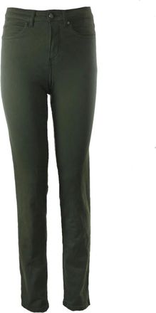 C.Ro Magic past gewone broek - Dames - Slim Fit Broeken - Groen - S - Katoen - Broeken