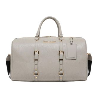 Carlo Colucci Tassen, unisex, Grijs, ONE Size, Stijlvolle Weekender Tas