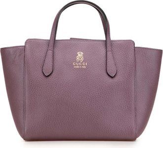 Gucci 2016-2025 kleine leren Swing handtas - Paars