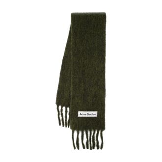 Acne Studios Bufanda estrecha Vally - Accessories - unisex - Verde - ONE SIZE