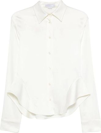 Stella McCartney Mujer, Blusas y Camisas, Beige, Talla: M