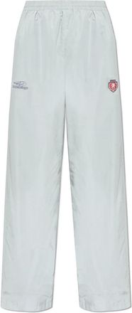 Balenciaga Sweatpants, male, Gray, Size: L Sweatpants with logo patch