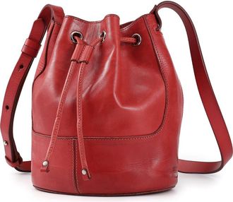 OLD TREND Crocus Leather Bucket Bag in Red at Nordstrom Rack