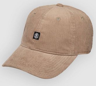 Element Icon Dad Corduroy Cap weiss