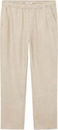 Dedicated Pants Borrby Linen Freizeithose f&uuml;r Herren | beige