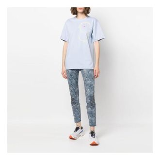 adidas by Stella McCartney Sportswear T-Shirt Beige Blue IA7712