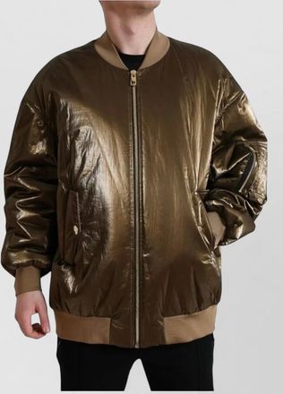 Dolce & Gabbana nylon zip bomber jacket