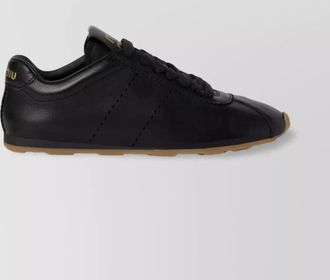 Miu Miu feather nappa leather sneakers