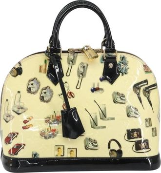 Louis Vuitton Pre-owned Handbags, female, White, Size: ONE SIZE Pre-owned Alma Handbag