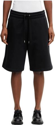 Maison Kitsun&eacute; Mujer, Pantalones cortos, Negro, Talla: L