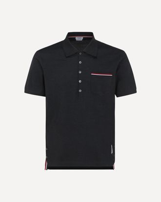 Thom Browne Short Sleeves Polo Male 4