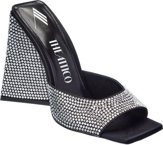 The Attico Devon 115 Satin Sandal
